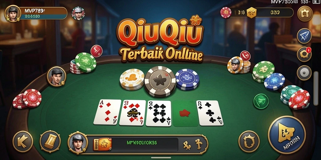 Tangkapan layar gameplay QiuQiu di MVP789 yang seru dan menarik.