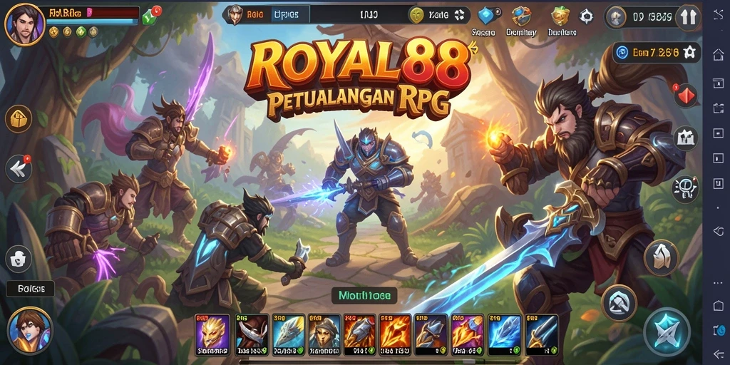 Gameplay menarik dari ROYAL88 dengan grafis memukau dalam petualangan RPG.